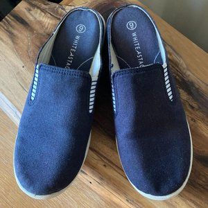 White Stag Canvas Mules